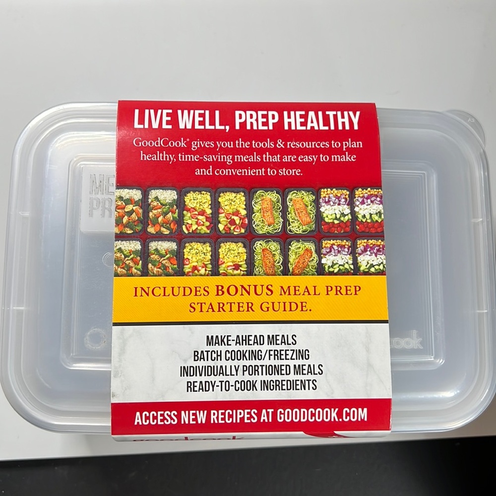 Good Cook Meal Prep Containers + Lids